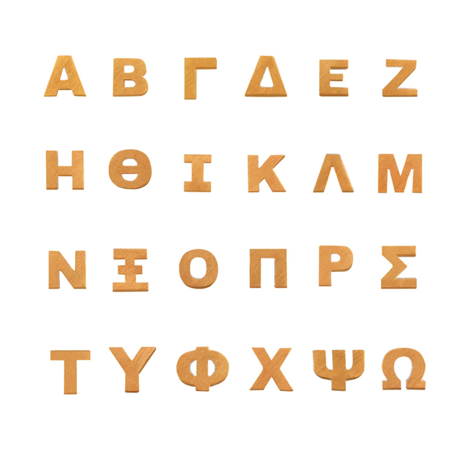 Κολιέ κορδόνι ασημένια Γράμματα Ελληνικά