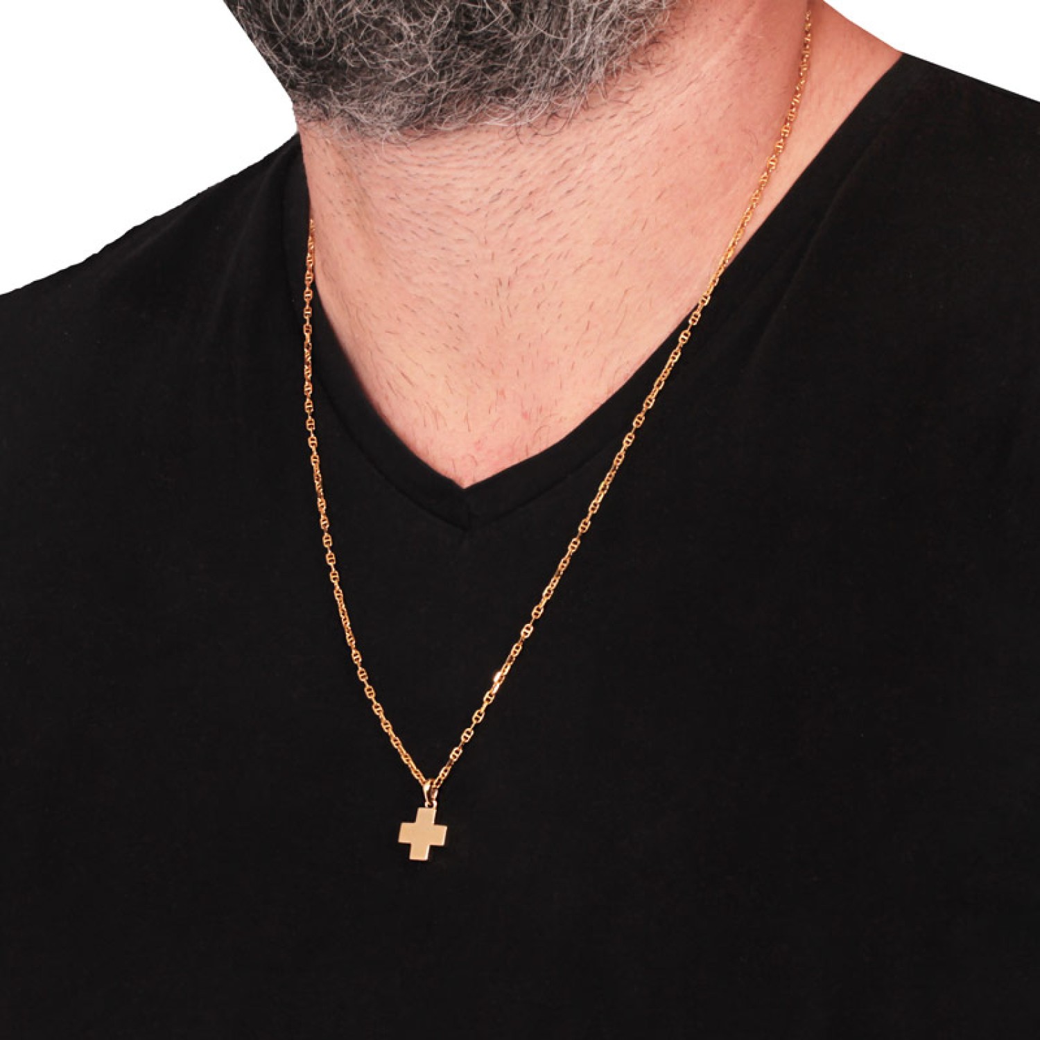 Χρυσός 14k Ανδρικός Σταυρός